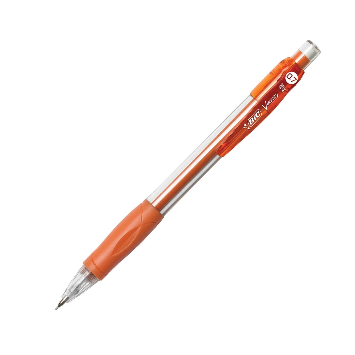 BIC Velocity Strong Lead Mechanical Pencils, With Colorful Barrel, Thick Point (0.9mm), 12-Count Pack Mechanical Pencils With Erasers