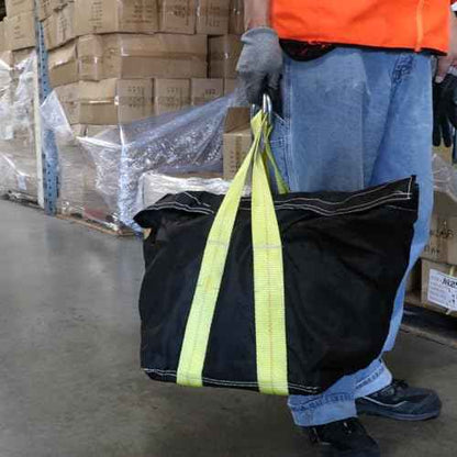 BoxerTool Lifting Canvas Bag 27" Heavy Duty - All Purpose Tool Bag - Rated 1,000LBS