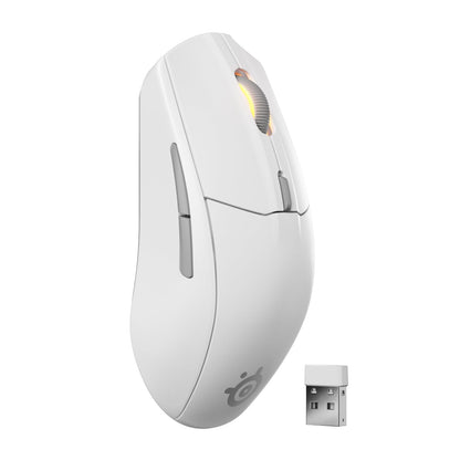 SteelSeries Rival 3 Wireless Gen 2 Gaming Mouse — 2.4GHz and Bluetooth — 18000 DPI TrueMove Air Optical Sensor — 60 Million Click Durability — Light-Weight — 100% PTFE Feet — Black