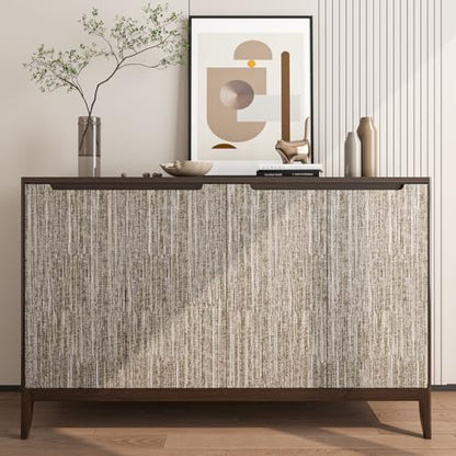 LACHEERY Taupe Grasscloth Wallpaper Textured Peel and Stick Fabric Wallpaper Textured Contact Paper for Cabinets and Drawers Waterproof Removable Grass Cloth Faux Linen Wall Paper for Walls 15.8"x80"
