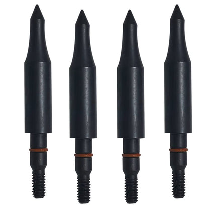 Field Points arrowheads 200 Grains Archery Field Points, 5/16" Steel Screw in Archery Field Tips and Broadheads (1 Dozen 12 PCS)