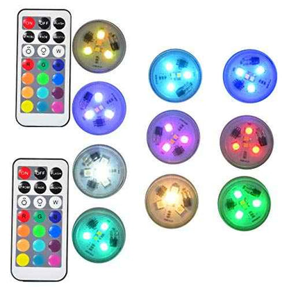 Paper Lantern Lights Battery Operated Remote Hanging Led Lanterns Light with Hook Super Bright RGB White Warm White 15 Days Standby, 36 hours Constant On for Lantern Tent Lighting(10 lights+2 remotes)