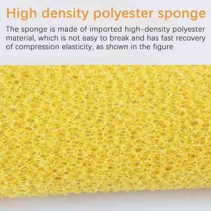 8 Pcs Textured Paint Roller Covers, 4 inch Medium Textured Foam Drywall Texture Paint Rollers, House Paint Roller Covers for Art Painting Walls Ceilings