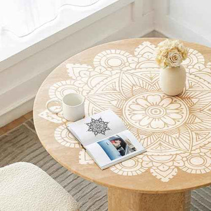 Mandala Stencils for Crafts Reusable - 10 Pcs Bohoemian Mindfulness Large Stencils for Painting on Wall Home Decor Furniture