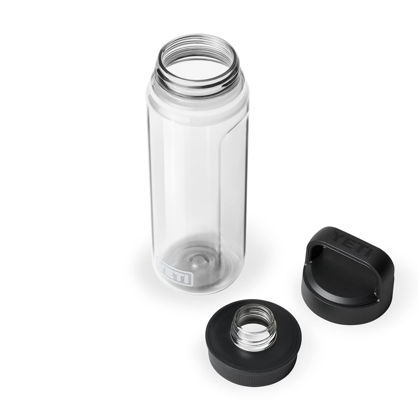 YETI Yonder 750 ml/25 oz Water Bottle with Leakproof Yonder Chug Cap, Clear