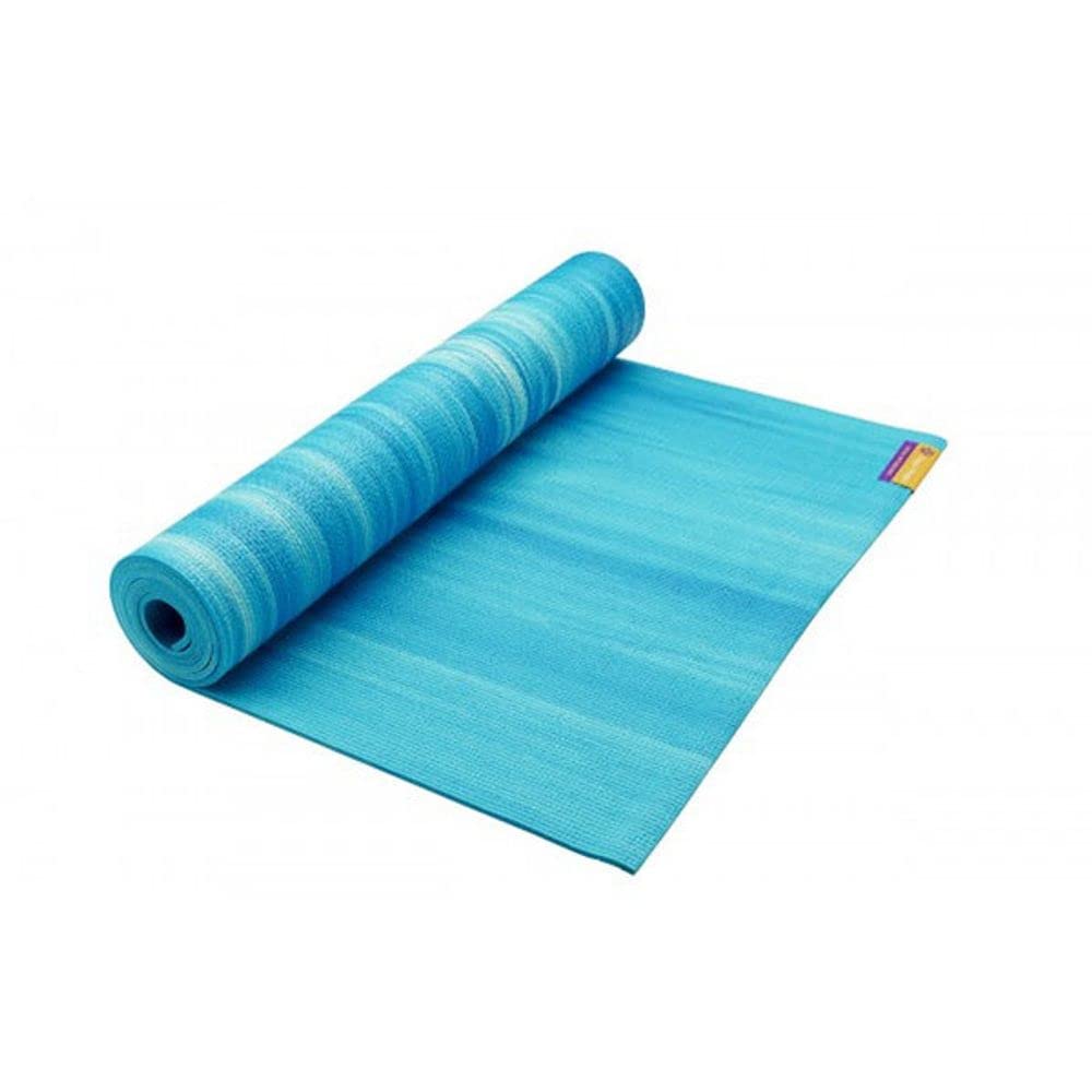 Hugger Mugger Nature Ultra Yoga Mat - Unique Variegated Design, Extra Cushion, Durable, Sticky and Grippy, Stable Non-Slip Surface, Lightweight