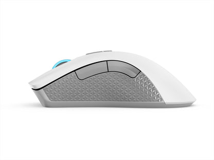 Lenovo Legion M410 Wireless RGB Gaming Mouse – 6 Button Palm Grip Mouse with 16,000 DPI, 53 Hour Rechargeable Battery, 2-Zone RGB Lighting, NVIDIA Reflex Compatible