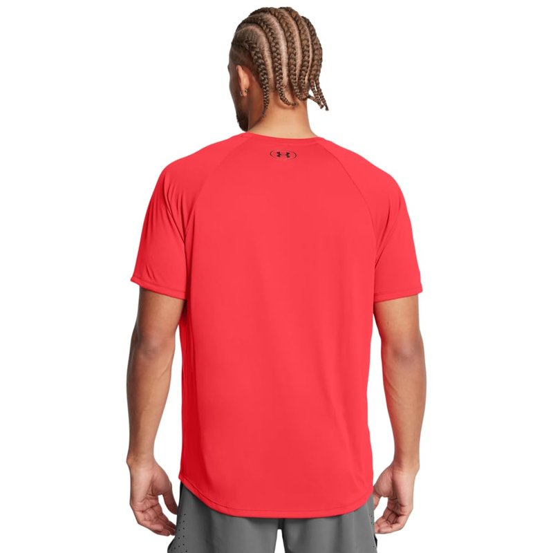 Under Armour Men's Tech 2.0 Short-Sleeve T-Shirt, (713) Racer Red / / Black, X-Small