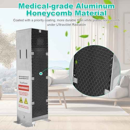 Air Scrubber Plus Advanced Photocatalytic Oxidation (PCO) 9 Inch Replacement Cell and ?¥í Bulb£¬Ozone Free, 100% Compatible with A1013A A1013C A1013P A1013Q A1013T A1013U... Rated Time 18,000h, 1 Pack