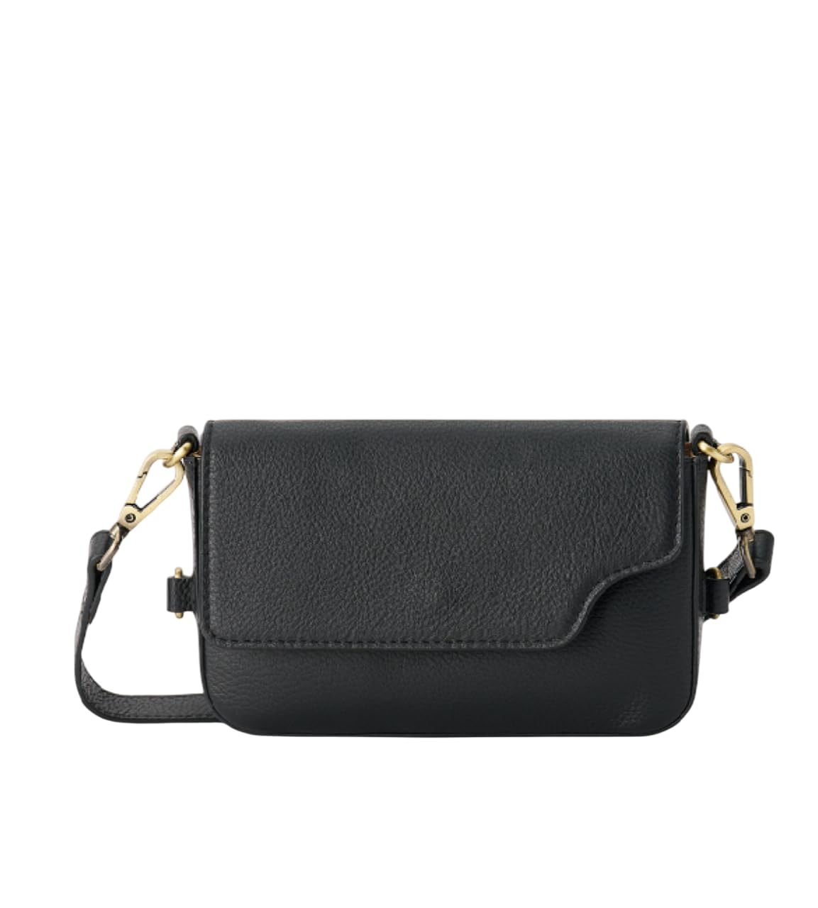 DANEAULT The Rebecca Conversion Mini Backpack – Convertible Leather Bag with Removable Front Pocket – Travel, Work & Everyday Use – Compact and Stylish – Women's Backpack - Black