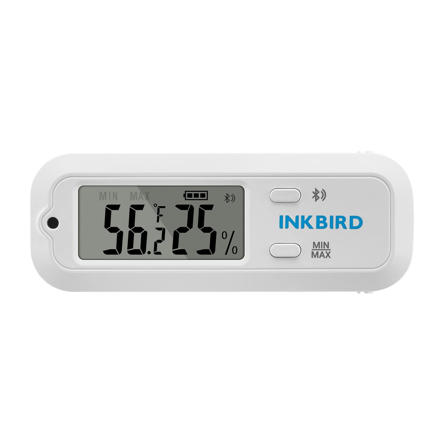 Inkbird ITH-10 Digital Thermometer and Hygrometer Temperature Humidity Monitor Humidor Guitar Ukulele Mason Jar.