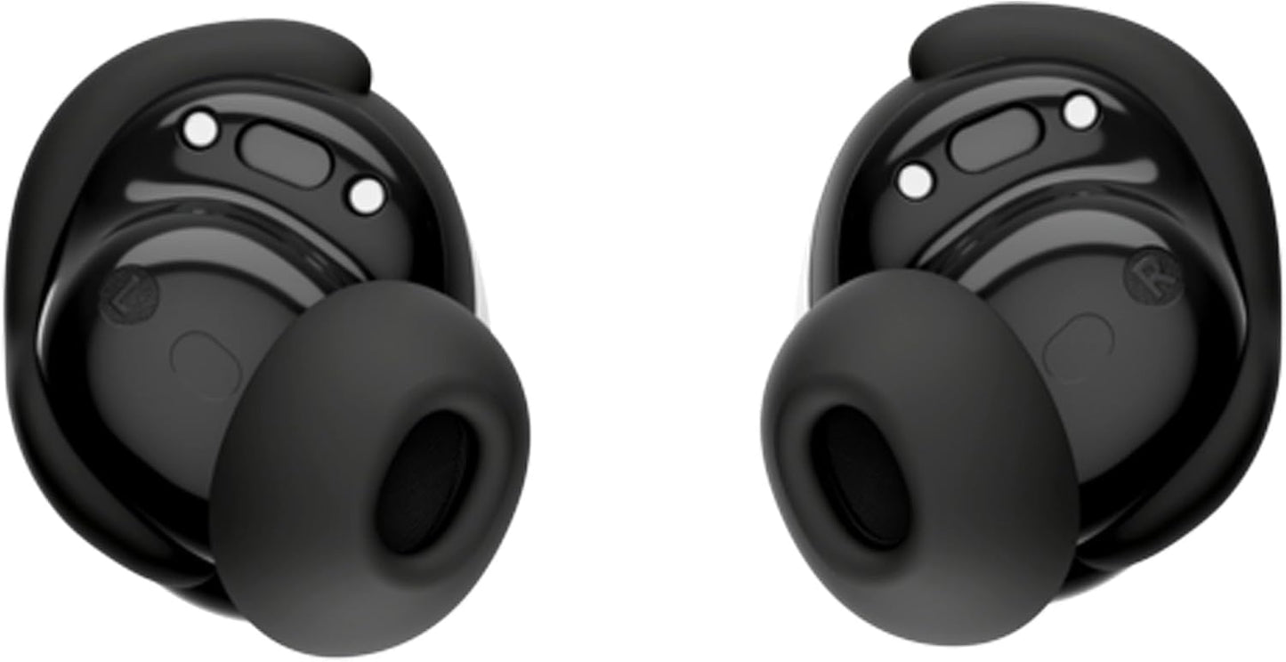 Bose QuietComfort Wireless Noise Cancelling Earbuds, Lifestyle Bluetooth Earbuds with Active Noise Cancellation, Up to 8.5 Hours of Battery Life with Green Extreme Portable Charger (Black)