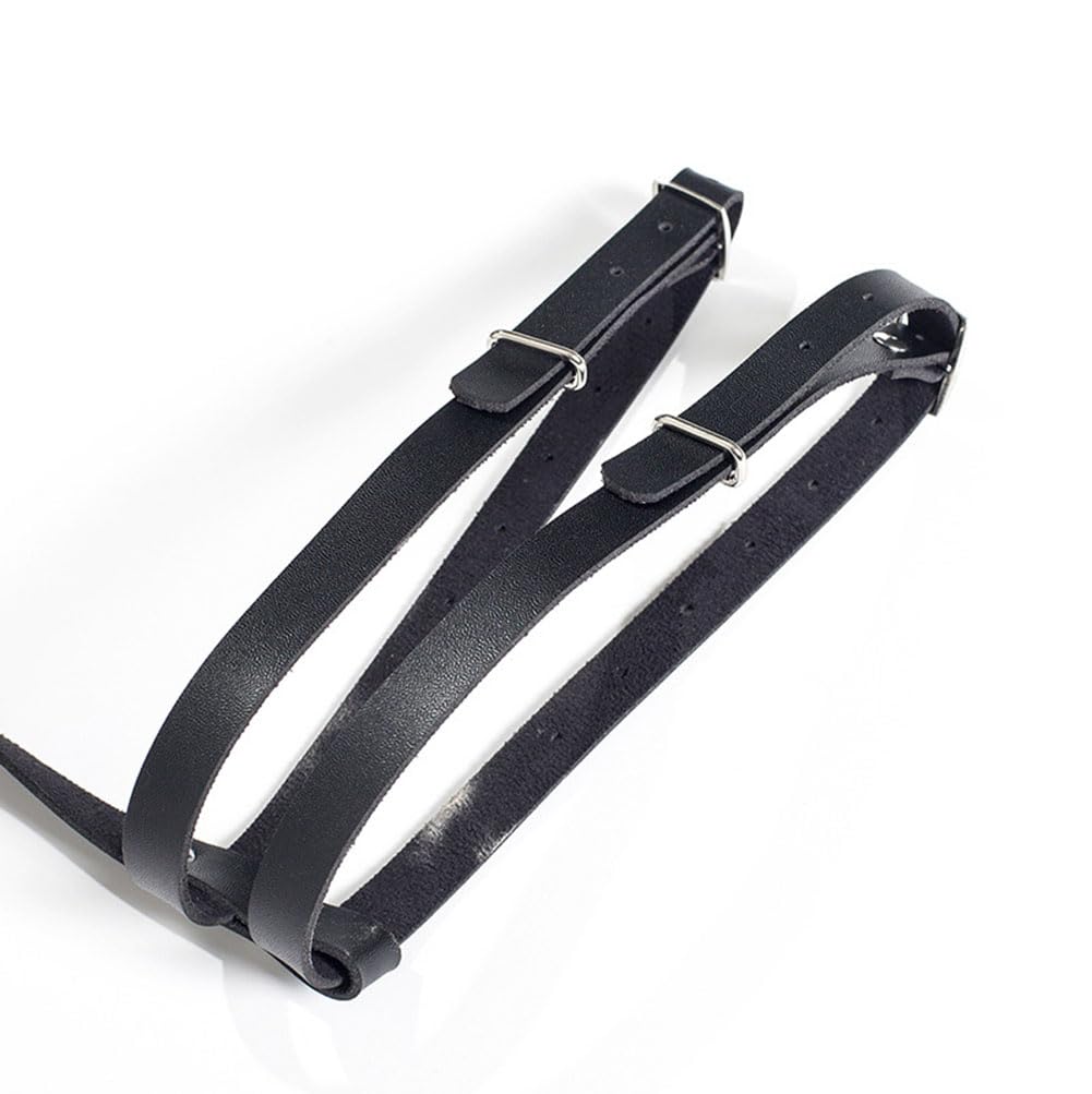 Women Leather Body Chain Thigh Harness Adjustable Punk Caged Waist Belts Leg Garters Rave Club Party