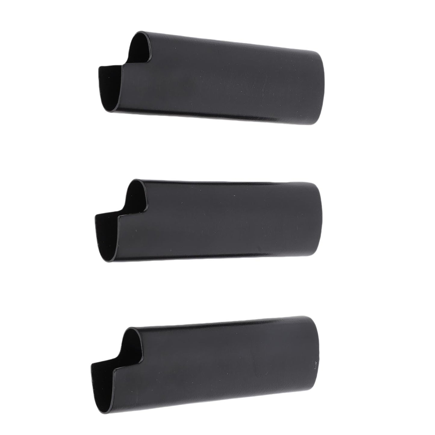 AYNEFY 3PCS Metal Lighter Case – Zinc Alloy Protective Sleeve for Lighters, Travel-Friendly Lighter Holder for Bar, Party & Gifts, Stylish Black Lighter Accessory (Pack of 3)
