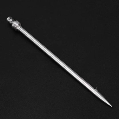 Stainless Steel Fishing Spear - 4 Pcs Single Prong Harpoon Gaff Hook | 6.5x0.5x0.5 Inch Outdoor Tackle