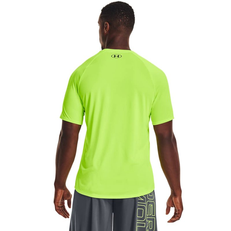Under Armour Men's Tech 2.0 Short-Sleeve T-Shirt, (369) Lime Surge / / Black, 4X-Large