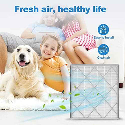 £¨2 Packs£©HE401 Filter Replacement for Shark Air Purifier 4 Compatible with Shark 4 Fan Air Purifier HE400, HE401C, HE401NP, HE402, HE402AMZ, HE4FKPET, HE4FKPETMB, HE4FKPRO, HE402C