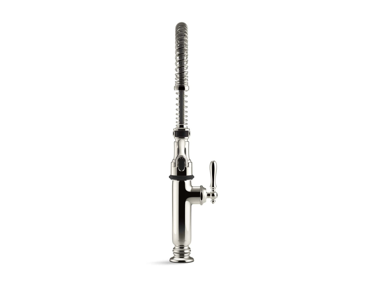 KOHLER Tournant Semi-Professional Pull-Down Kitchen Sink Faucet, Commercial Kitchen Faucet with Pull Down Sprayer, 77515-CP, Polished Chrome