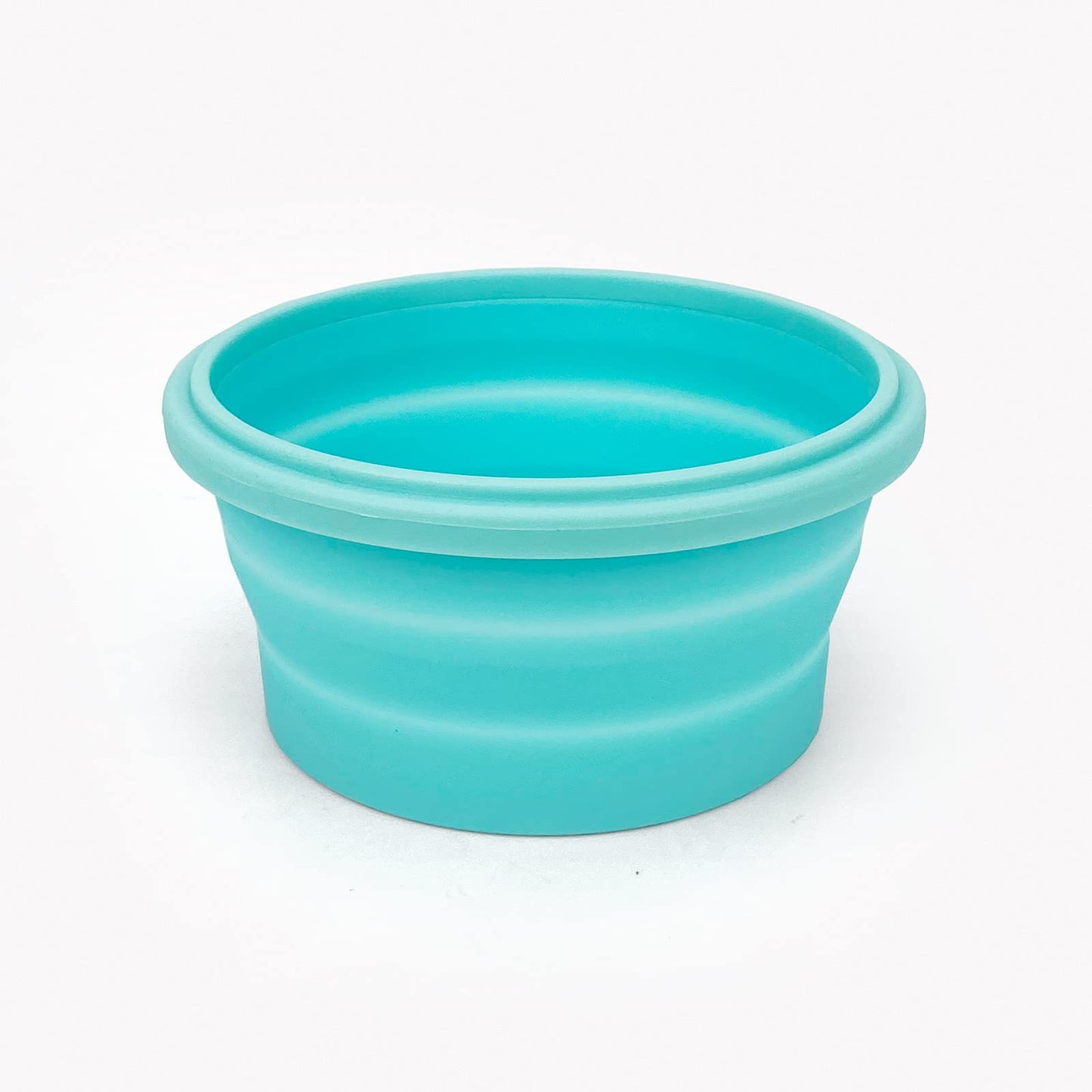 CCyanzi 3piece Round Collapsible Bowl with Lids, Silicone Food Storage Containers, Microwave & Freezer Safe, Space Saving for Kitchen Cabinet and Camping Backpack,(Pink)