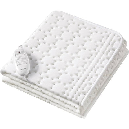 Beurer UB 30 Thermal Underbed with 3 Temperature Levels and Overheating Protection, Cuddly Heat Pad, Top Made of Fluffy Soft Cotton, Machine Washable