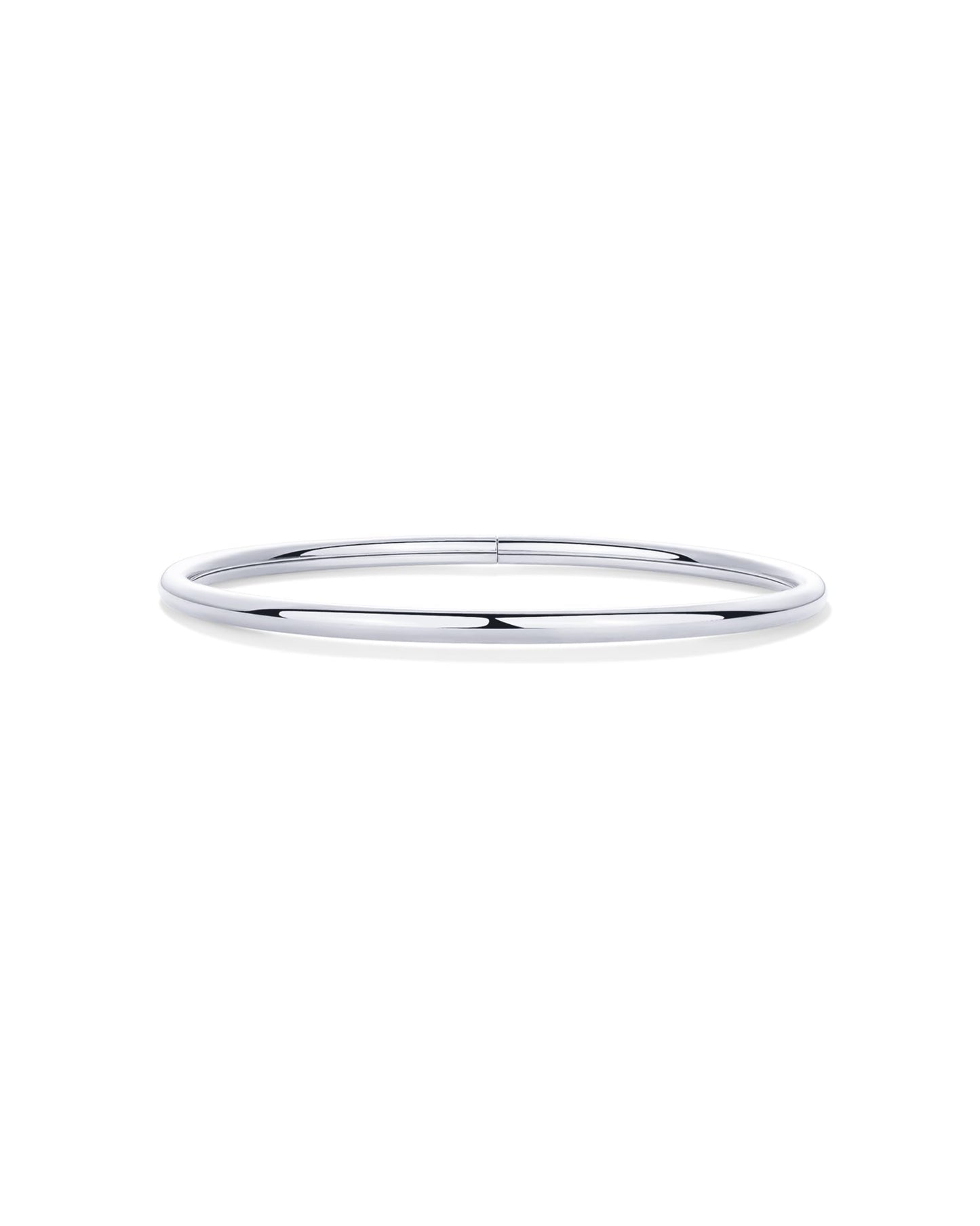 PAVOI Stainless Steel Bangle Bracelet for Women | Classic Lightweight Stacking Bracelet | Small/Medium Size