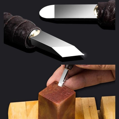 Professional 3Pcs Tungsten Steel Stone Carving Hand Tools Set Stone Carving Chisel Set Woodworking Carving Tool