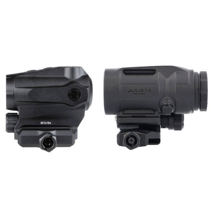 Sig Sauer ROMEO5XDR 1x20 mm 2 MOA Red Dot Sight & Juliet5-Micro 5X Magnifier Combo - Compact Rugged Durable Waterproof Gun Optics