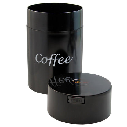 Coffeevac 1LB – Patented Airtight Container | Multi-use Vacuum Container Works as Smell Proof Containers for Ground Coffee and Coffee Bean Containers. White Floral