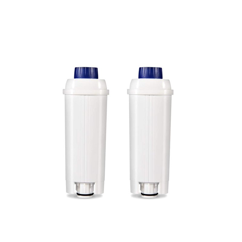 Ouxunus Filter - Coffee Machine Filter for Delonghi with Activated Carbon Softener, Water Filter Compatible with De'Longhi ECAM, Esam, ETAM, BCO, EC. (Pack of 2)