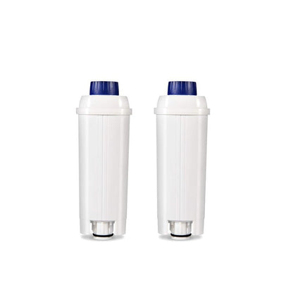 Ouxunus Filter - Coffee Machine Filter for Delonghi with Activated Carbon Softener, Water Filter Compatible with De'Longhi ECAM, Esam, ETAM, BCO, EC. (Pack of 2)
