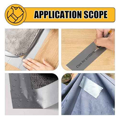 3 Pack Sliver Duct Tape £¬ Waterproof Heavy Duty Duct Tape,Strong Adhesive garyTape Bulk for Indoor Outdoor Repairs Tear by Hand, 60 Yards x 2 Inch Total£¬Bulk Value for Repairs
