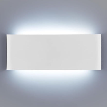 11" Modern LED vanity light,15W Dimmable 5 CCT (3000K-6500K) Adjustable Wall Lamp,Up and Down Wall Lighting,Indoor Wall Sconce for Bedroom,Staircase,Hallway,Dressing Table,1 Pack（White）