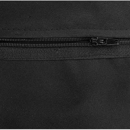 Betty Dain A Size Above Plus Size Salon Stylist Apron, Cut for Curves, Neck Strap with Adjustable Snap Closure, Lower Pockets with Zippered Bottoms, Lightweight, Water Resistant Nylon/Poly, Black, 1X
