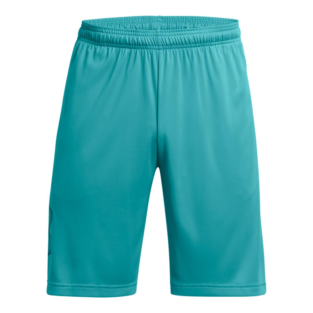 Under Armour Men's Tech Graphic 10" Shorts, (464) Circuit Teal / / Black, 4X-Large Tall