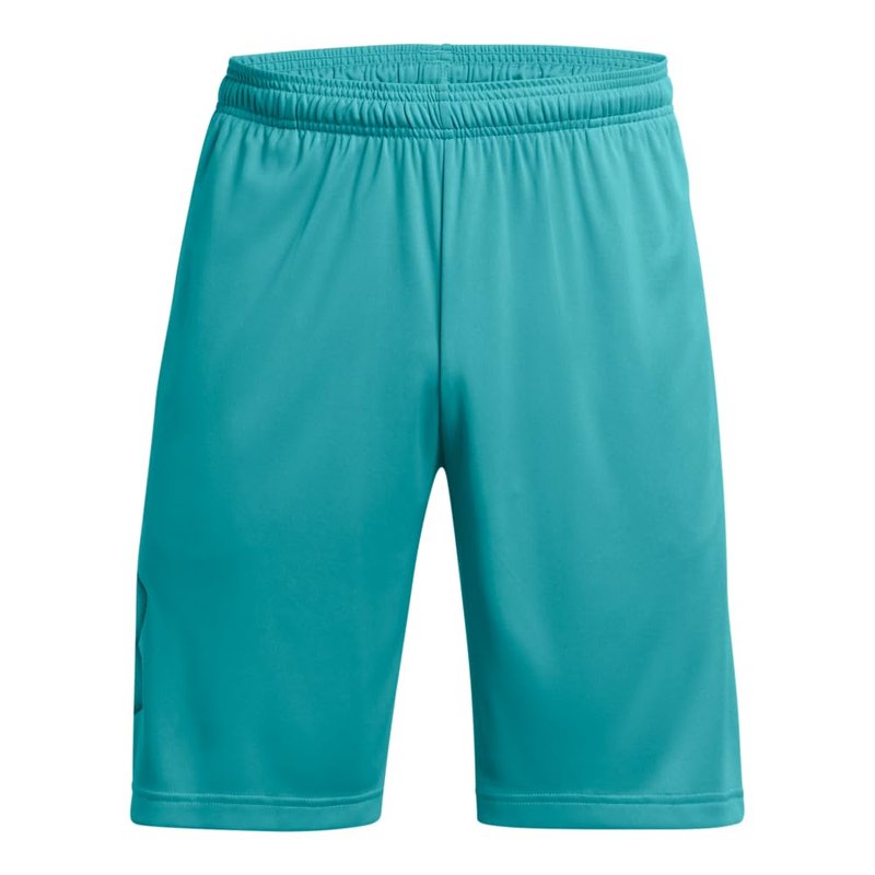 Under Armour Men's Tech Graphic 10" Shorts, (464) Circuit Teal / / Black, X-Large Tall