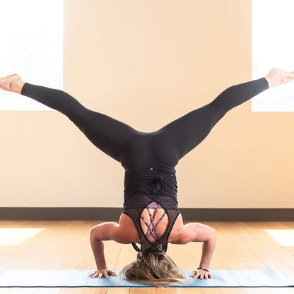 Hugger Mugger Tapas Ultra Yoga Mat - Outstanding 1/4″ Soft Cushion, Lightweight, Made in the USA Sticky Mat, Durable and Long-Lasting