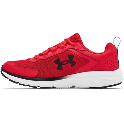 Under Armour Men's Charged Assert 9, Red (600)/White, 7.5 M US