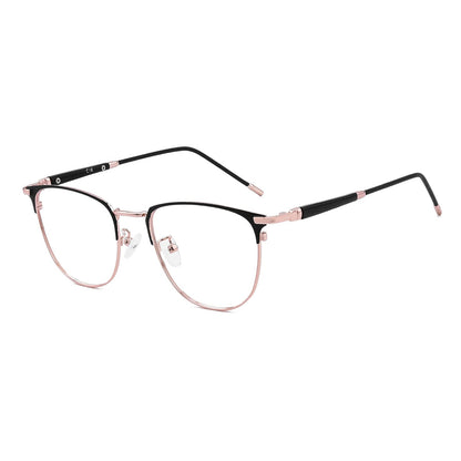 GUDVUE Blue Light Glasses, Computer/Gaming/TV/Phones Glasses for Women/men, Anti Glare/UV400/Eye Strain, Rose Gold