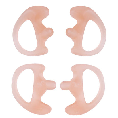 Replacement Earmold Earbud Earplug for M0torola Kenwood Two-Way Radio Air Acoustic Coil Tube Audio Kits (Pink, Medium)