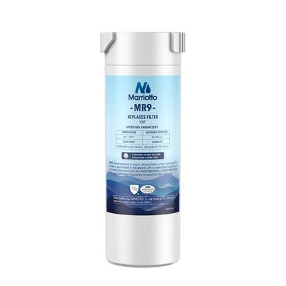 MARRIOTTO Genuine GE XWF Replacement Water Filter - Compatible with GE French-Door Refrigerators - 1 Pack (Not XWFE)