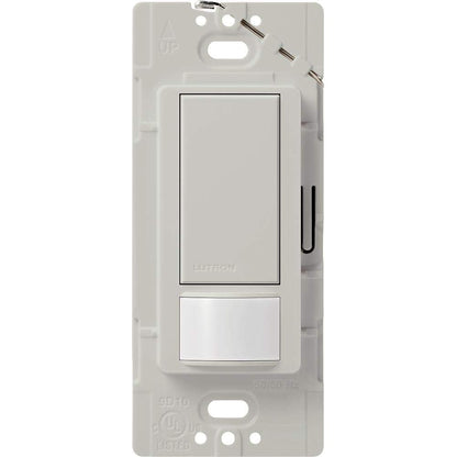 Lutron Maestro Motion Sensor Light Switch Indoor for Bathroom, Garage, Laundry Room, Any Bulbs, Occupancy Vacancy Sensor, Single-Pole, MS-OPS2-WH, White
