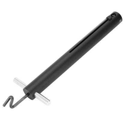 Bow Scale, Portable Heavy Duty Accurate Hand Held Draw Weight Archery Bow Scale Power 15100lbs for Recurve/Compound Bow Hunting (Black) Bow Scale