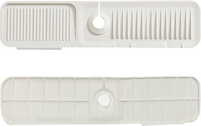 Kitchen Sink Splash Guard Silicone Drip Catcher Tray Sink Protector