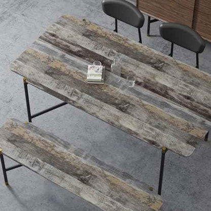 Gray Shiplap Wood Wallpaper Peel and Stick Rustic Grey Wood Plank Contact Paper for Countertops Cabinets Waterproof Removable Vinyl Wood Panel Wall Paper for Bedroom Living Room 11.8"x118"