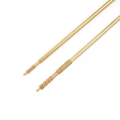 Motanar 177 & .22 Cal Airgun Cleaning Kit with Cotton Mop, Bronze Bore Brush, Brass Jag, Slotted Tips, Nylon Brushes, Brass Cleaning Rod