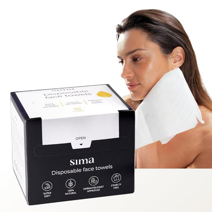 Sima Disposable Face Towels for Drying