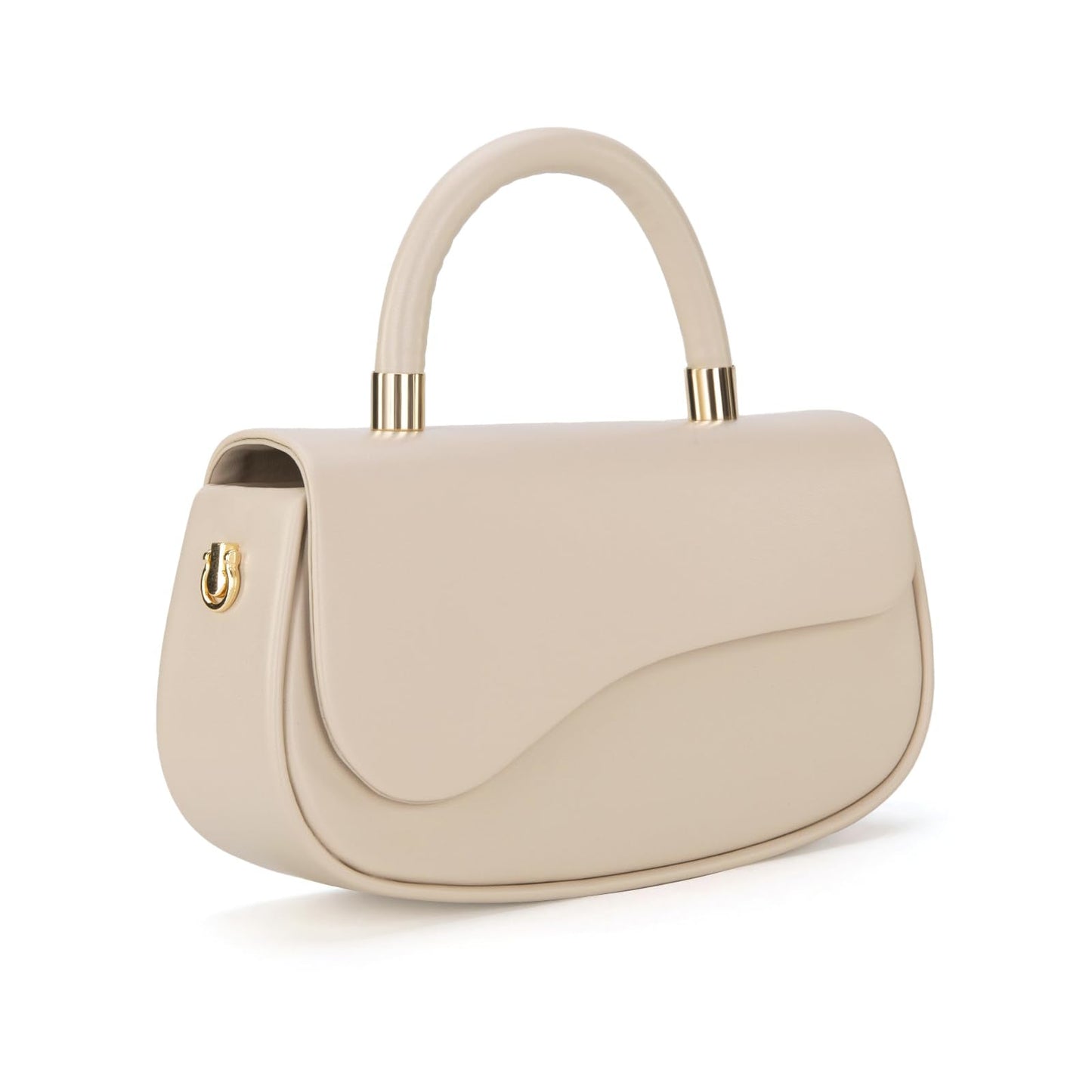 Milan Chiva Small Elegant Top Handle Purses for Women Mini Handbags Cute Crossbody Wedding Purse Flap Bag Dressy Purse MC-398TN