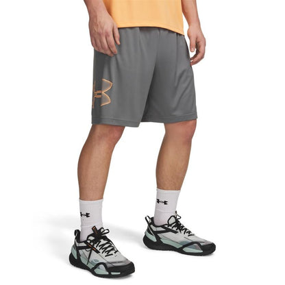 Under Armour Men's Tech Graphic 10" Shorts, (709) Clay Green / / Orange Bloc, 5X-Large