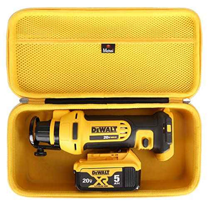 Mchoi Hard Carrying Case Fits for DEWALT 20V MAX Drywall Cutting Tool (DCS551B), Case Only