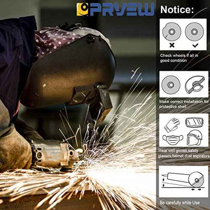 50-Pack 4 Inch Cut Off Wheels,4 x1/16x3/8 Inch Quality Cutting Disc,Metal & Stainless Steel Aggressive Cutting Wheel for Angle Grinder, General Purpose Metal Cut-Off Wheel